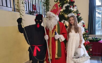 Posjet svetog Nikole u našoj školi