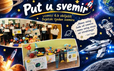 Put u svemir – učenici 6. b obilježili Svjetski tjedan svemira